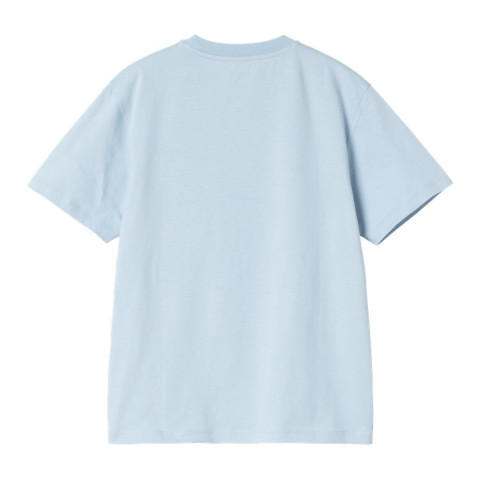 T-Shirt Carhartt Wip Femme POCKET Bleu Ciel Cloane Vannes I032215