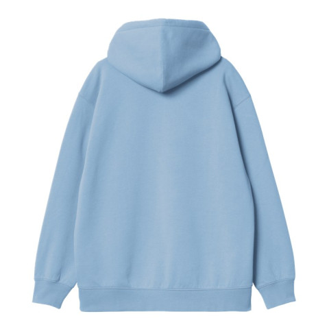 Sweat à Capuche Femme Carhartt Wip HOODED Bleu Ciel Cloane Vannes I033648