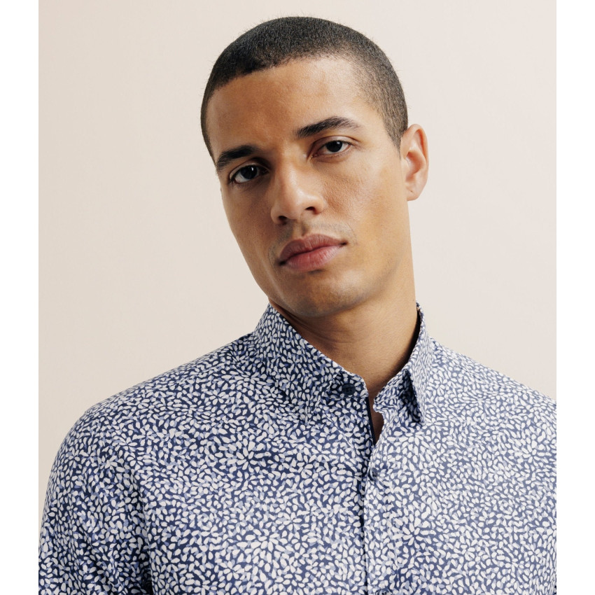 Chemise Homme Izac KACYO Bleu Marine Cloane Vannes CHCE25KACYO