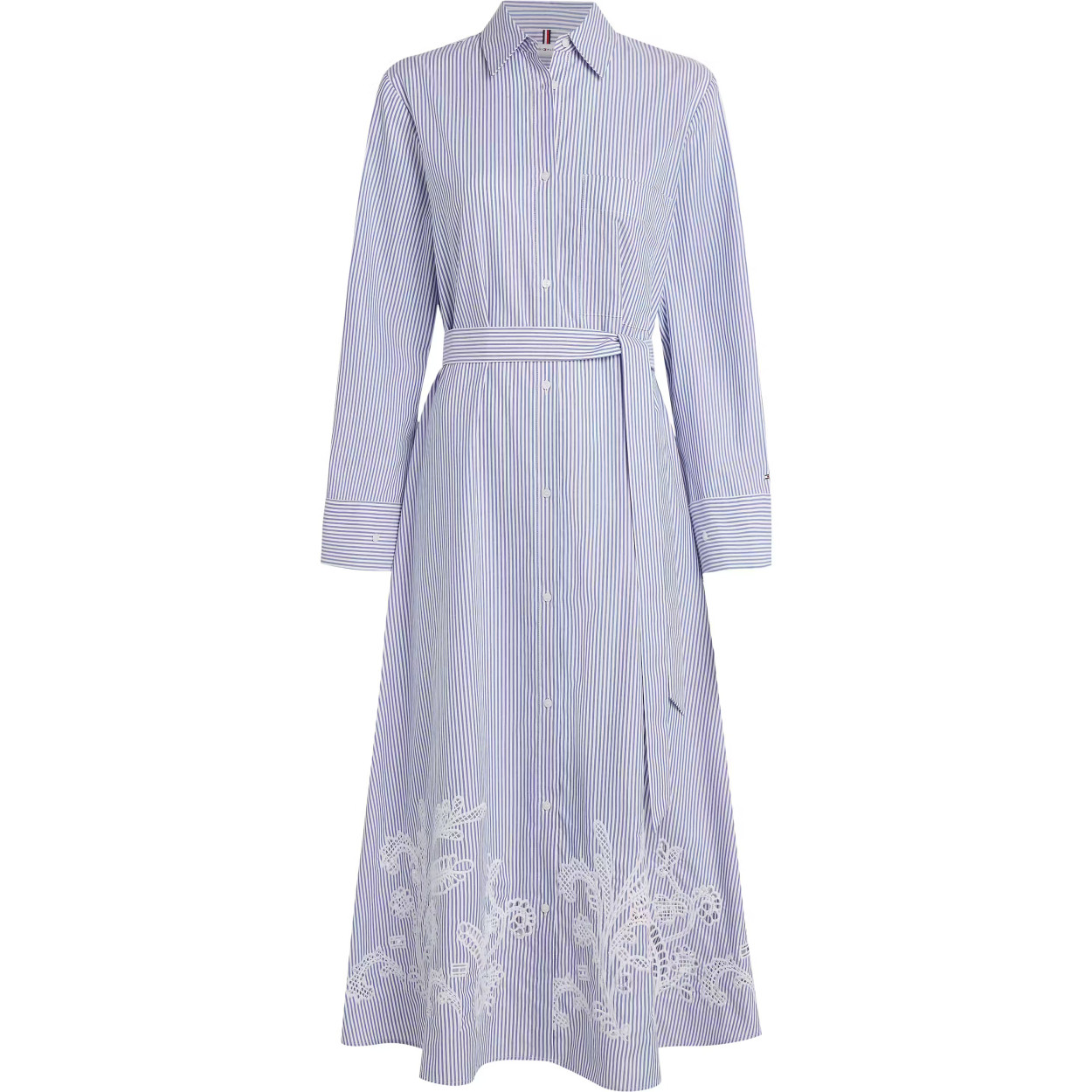 Robe Longue Robe Tommy Hilfiger Bleu Robe Longue Tommy Hilfiger