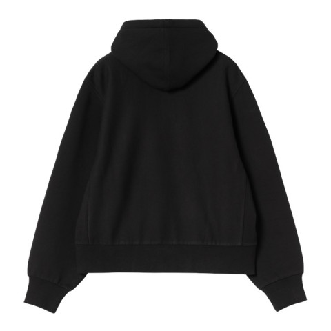 Sweat à Capuche Femme Carhartt Wip AMERICAN SCRIPT Noir Cloane Vannes I033650 89