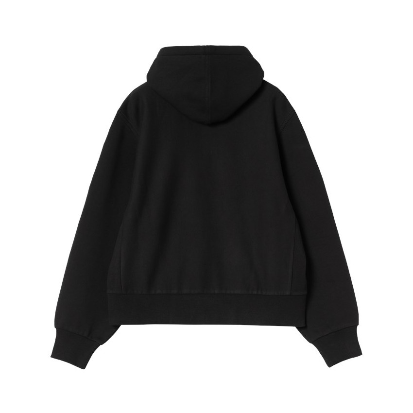 Sweat à Capuche Femme Carhartt Wip AMERICAN SCRIPT Noir Cloane Vannes I033650 89