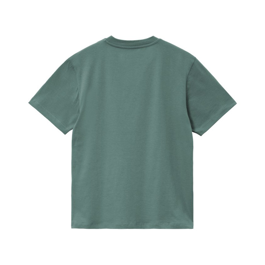 T-Shirt Femme Carhartt Wip CHASE Vert Foncé Cloane Vannes I033045 2N0