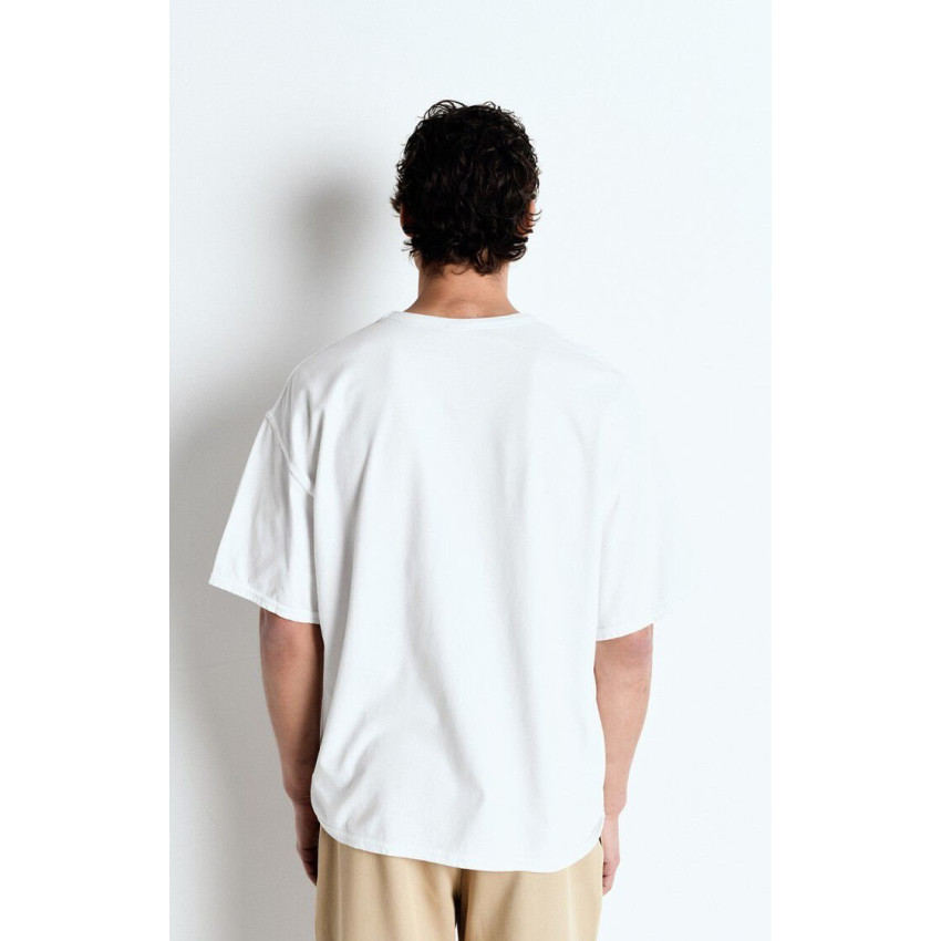 T-Shirt American Vintage Homme FAZY Blanc Cloane Vannes