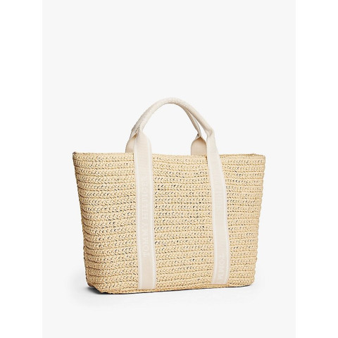 Sac à Main Femme Tommy Hilfiger SPRING LOGO TOTE Beige Cloane vannes
