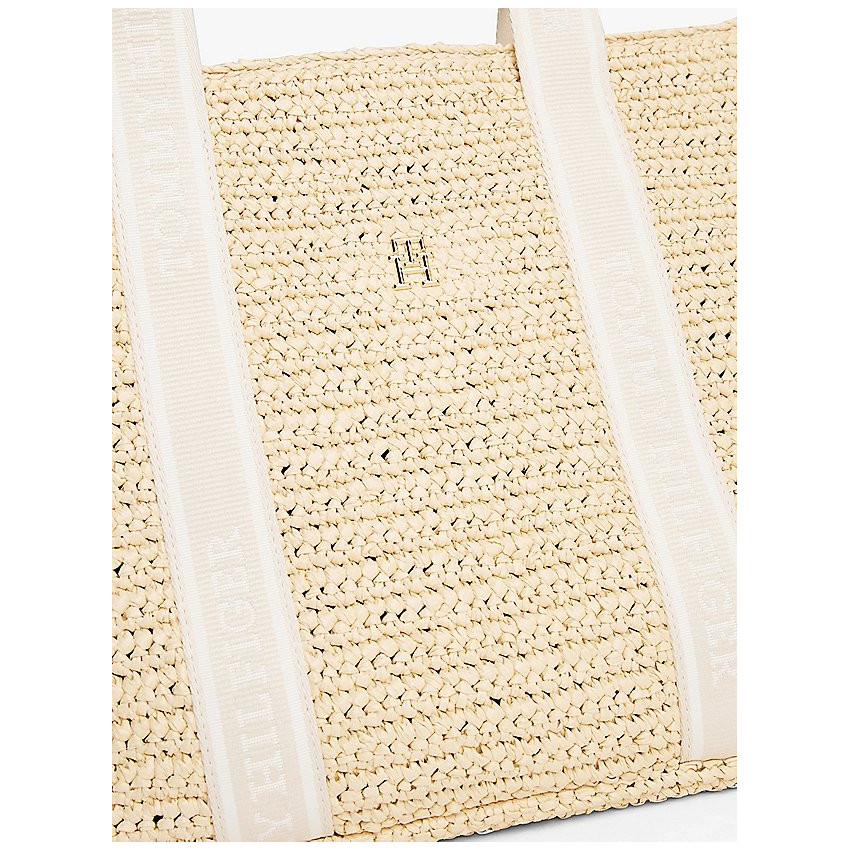 Sac à Main Femme Tommy Hilfiger SPRING LOGO TOTE Beige Cloane vannes