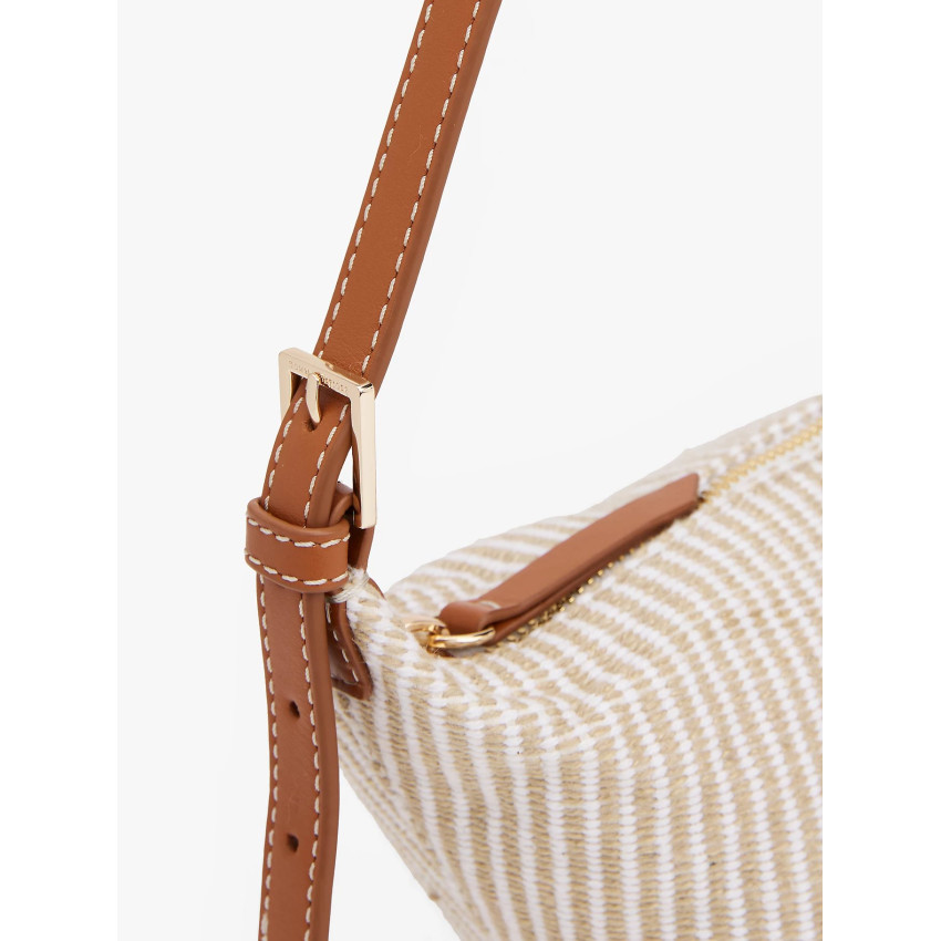 Sac à Main Femme Tommy Hilfiger PREMIUM BEACH Ecru Cloane Vannes AW0AW17177 0F4