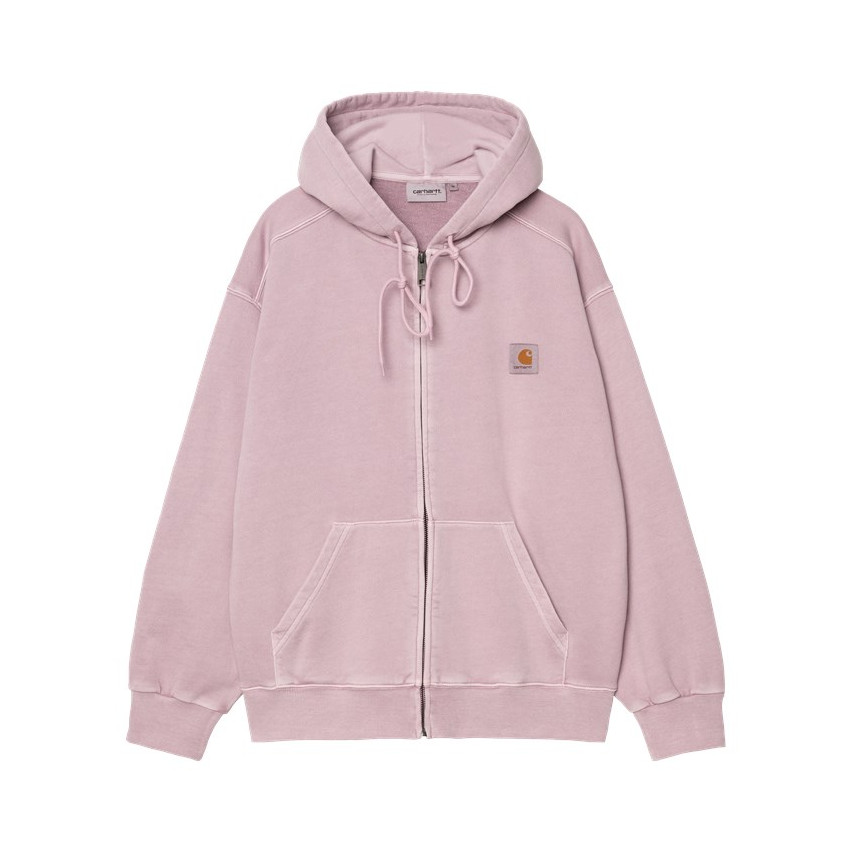 Sweat à Capuche Zippé Carhartt Wip Homme NELSON Rose Cloane Vannes I033064