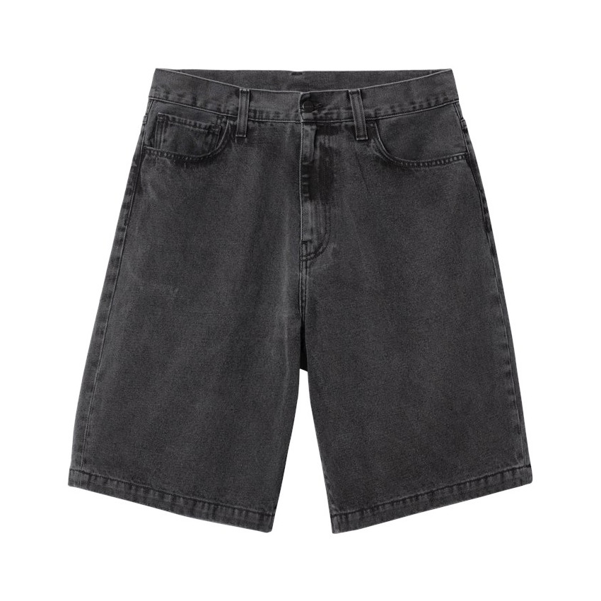 Short en Jean Carhartt Wip Homme LANDON Noir Délavé Cloane Vannes I030469 89 60