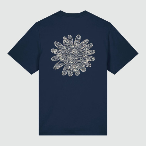 T-Shirt Onze Metres Carrés Homme BIARRITZ Bleu Marine Cloane Vannes