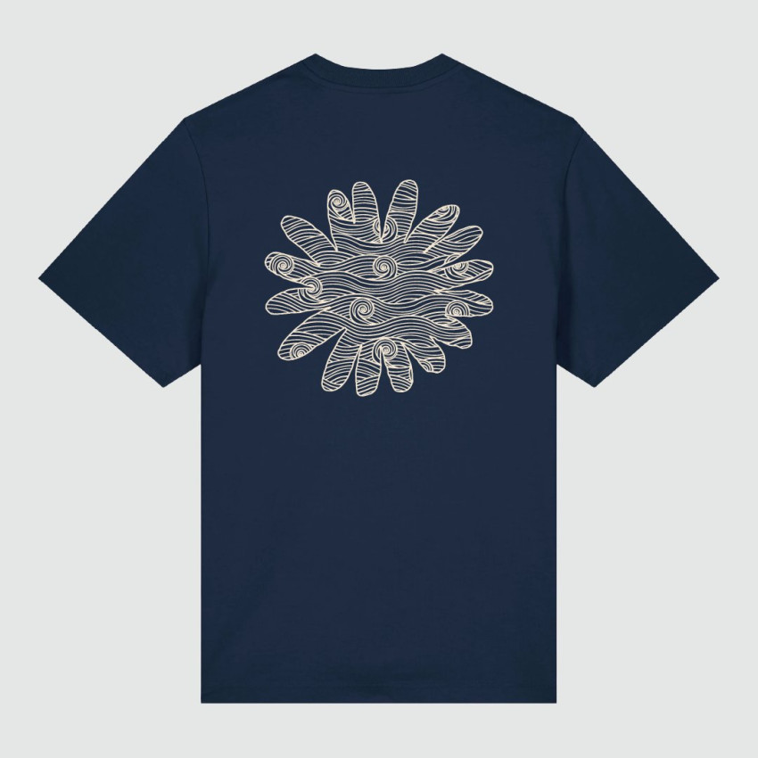 T-Shirt Onze Metres Carrés Homme BIARRITZ Bleu Marine Cloane Vannes