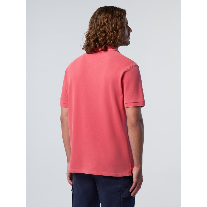 Polo Homme North Sails BASIC Rouge Cloane Vannes 692496