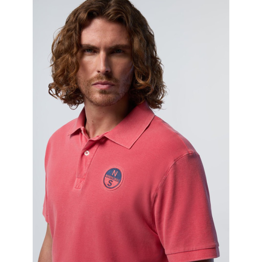 Polo Homme North Sails BASIC Rouge Cloane Vannes 692496