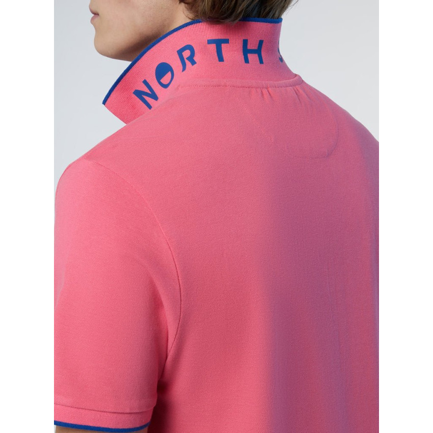 Polo Homme North Sails BASIC Fuschia Cloane Vannes 692452