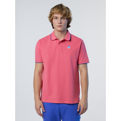 Polo Homme North Sails BASIC Fuschia Cloane Vannes 692452