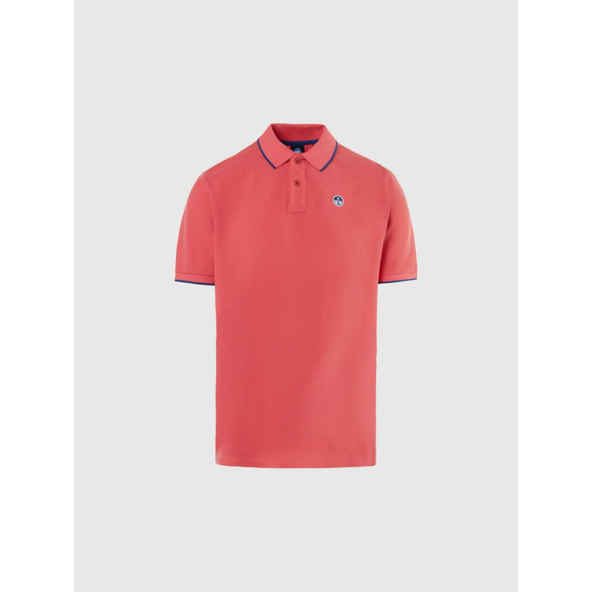Polo Homme North Sails BASIC Fuschia Cloane Vannes 692452