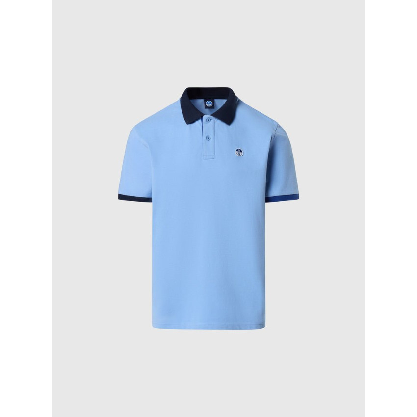 Polo Homme North Sails BASIC Bleu Ciel Cloane Vannes 692440 757