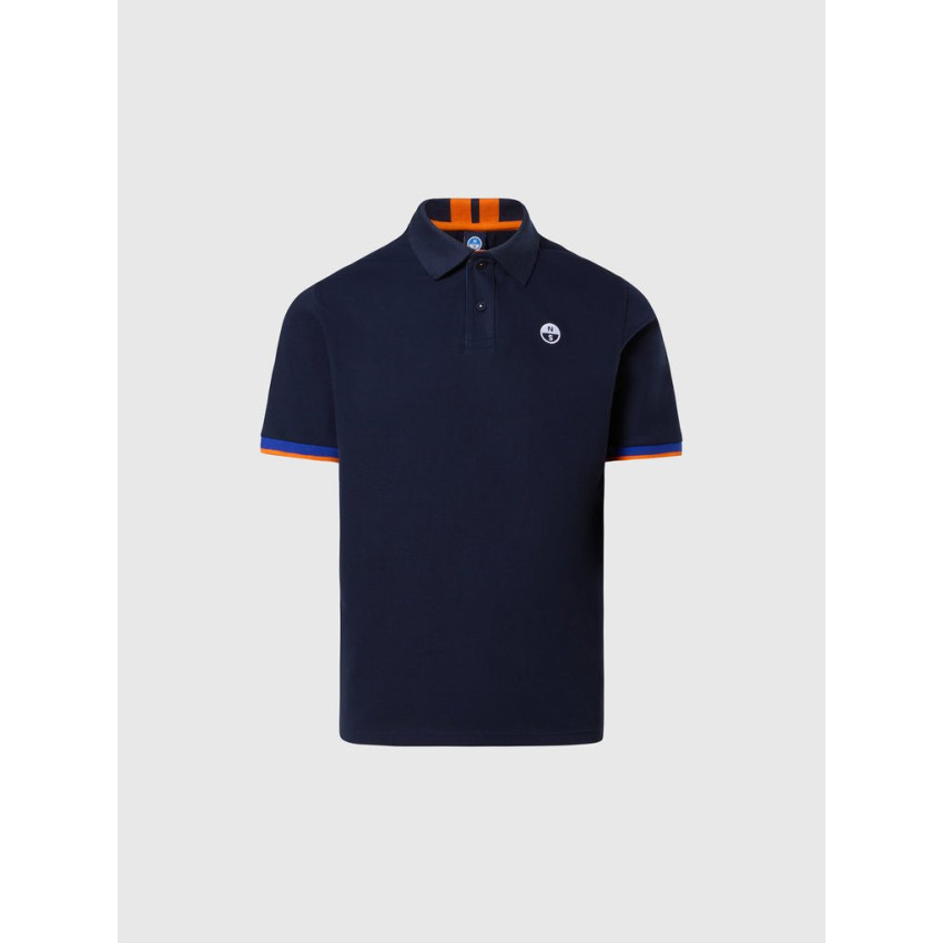 Polo Homme North Sails GRAPHIC Bleu Marine Cloane Vannes 692445 802
