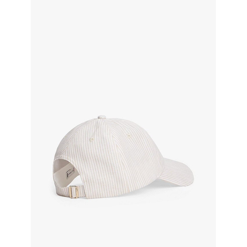 Casquette en Lin Femme Tommy Hilfiger PREMIUM BEACH Ecru Cloane Vannes AW0AW17141