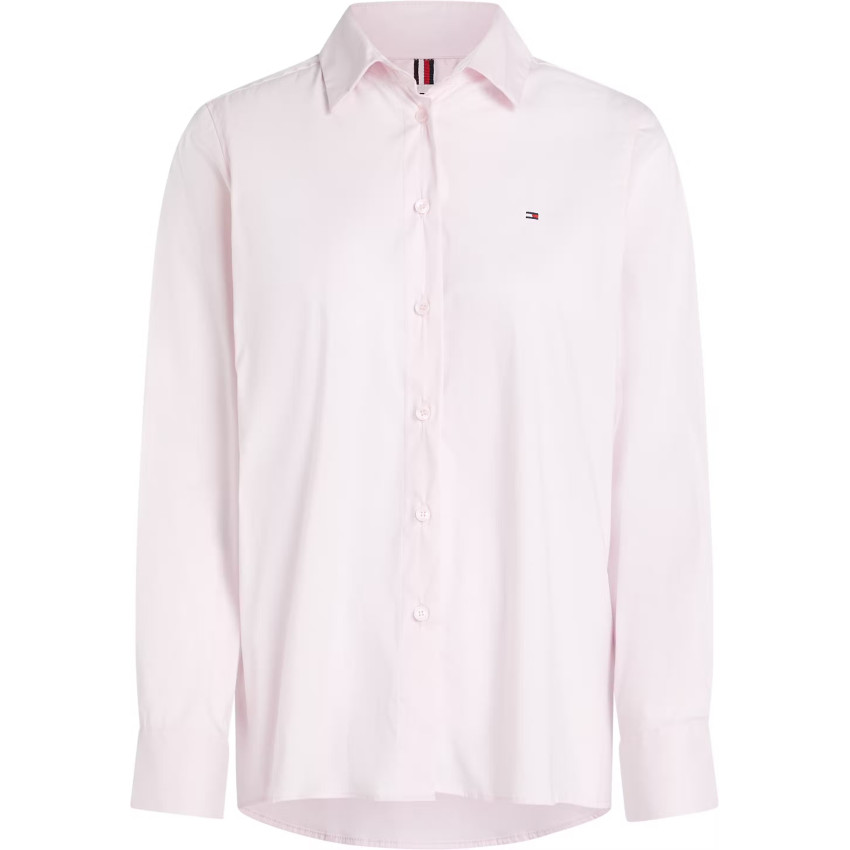 Chemise Femme Tommy Hilfiger ESSENTIAL Rose Cloane Vannes WW0WW44084