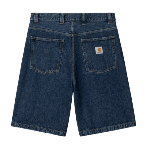 Short en Jean Homme Carhartt Wip BRANDON Denim Dark Cloane Vannes I031921 01 06