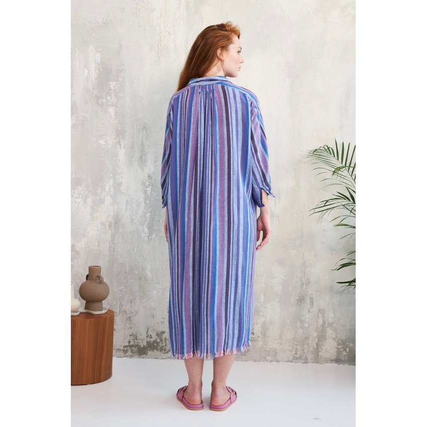 Robe Longue Chicosoleil Femme BONITA Violet Cloane Vannes