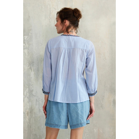 Haut Chicosoleil Femme SOLAL Bleu Ciel Cloane Vannes