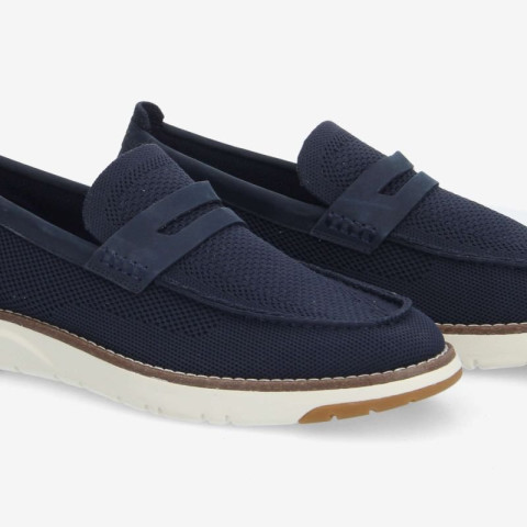 Chaussures Homme Schmoove ECHO II LOAFER Bleu Marine Cloane Vannes