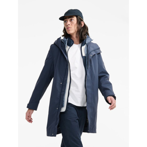 Parka Homme Aigle MTD Bleu Marine Cloane Vannes AIS25MOUT008