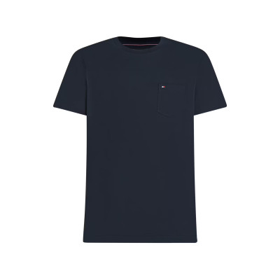 T-Shirt Homme Tommy Hilfiger ESSENTIAL Bleu Marine Cloane Vannes MW0MW37283