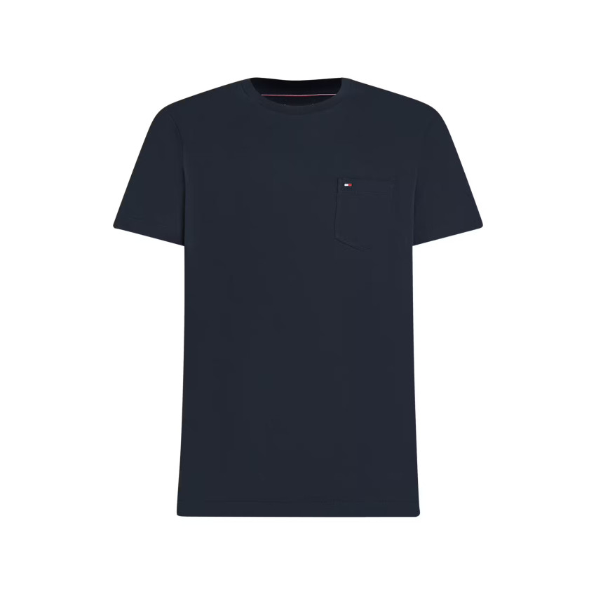 T-Shirt Homme Tommy Hilfiger ESSENTIAL Bleu Marine Cloane Vannes MW0MW37283