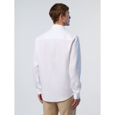 North Sails Chemise Homme Taille L Chemise En Coton Rayé Chemise Homme