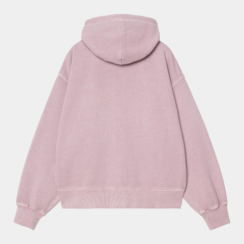 Sweat à Capuche Zippé Carhartt wip Femme NELSON Rose Cloane Vannes I033830