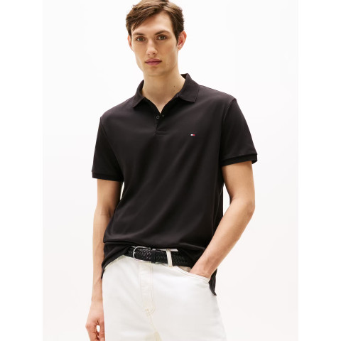 Polo Homme Tommy Hilfiger ESSENTIAL Noir Cloane Vannes MW0MW35585