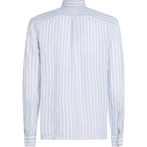 Chemise en Lin Homme Tommy Hilfiger ESSENTIAL Bleu Ciel Cloane Vannes MW0MW38581