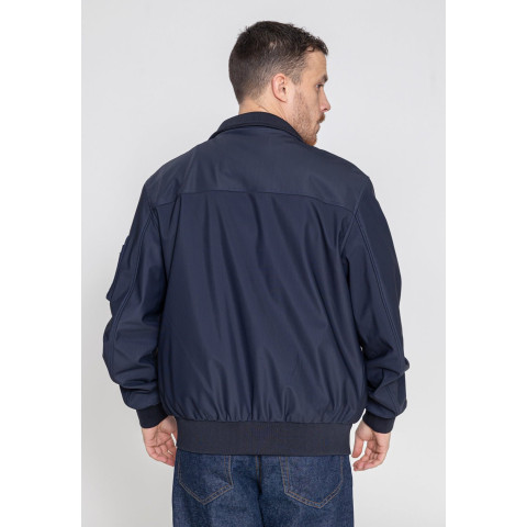 Blouson Bombers Homme WILLISTON Bleu Marine Cloane Vannes