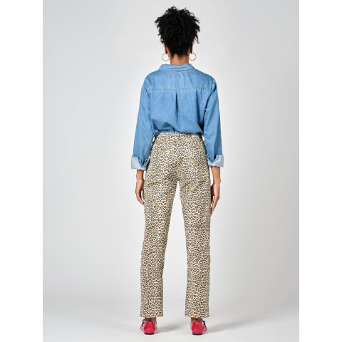 Chemise en Jean Fam Paris Femme STACY Denim Cloane Vannes LS32