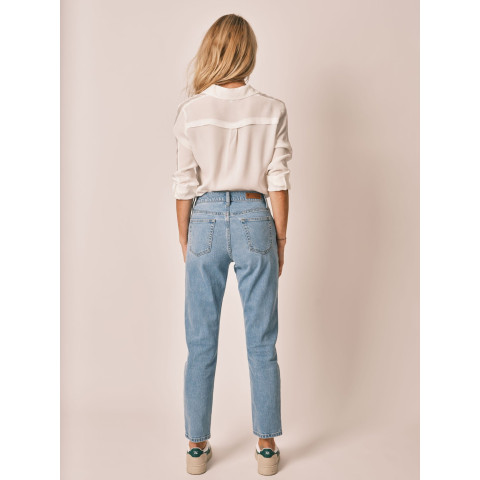 Jean Femme Fam Paris PATRICIA MOM Denim Light Cloane Vannes