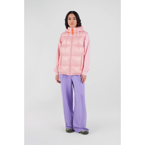 Doudoune Sans Manches Gertrude Femme CESAR Rose Cloane Vannes