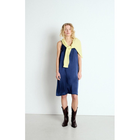 Robe Femme American Vintage VOOGY Bleu Nuit Cloane Vannes VOO14A E25