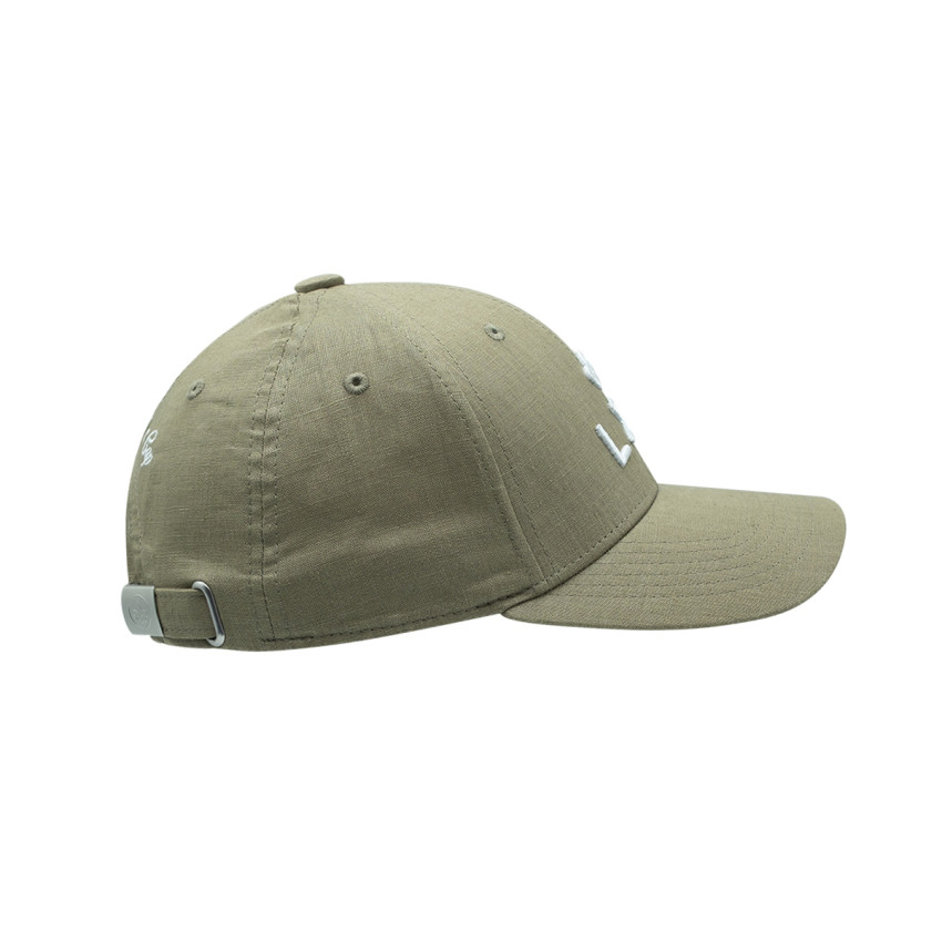 Casquette Mixte LXH en Lin HÉRITAGE Kaki Cloane Vannes LXH19006