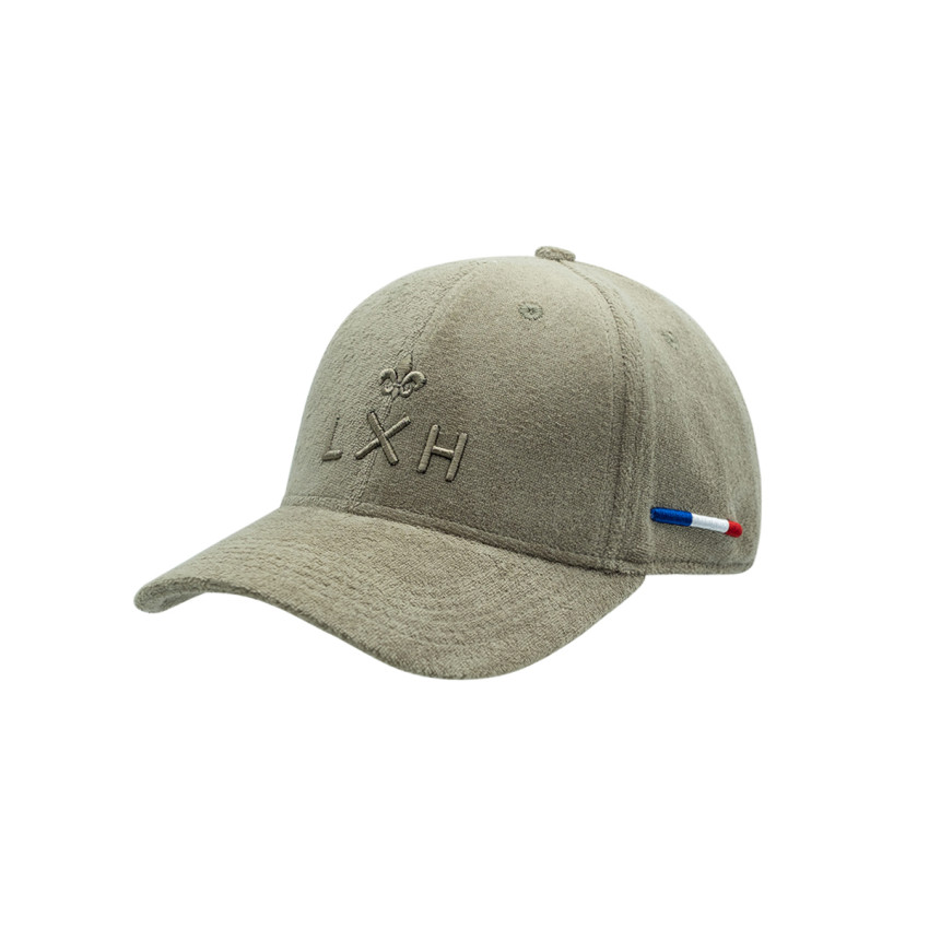 Casquette Mixte en Éponge LXH HÉRITAGE Kaki Cloane Vannes LXH33008
