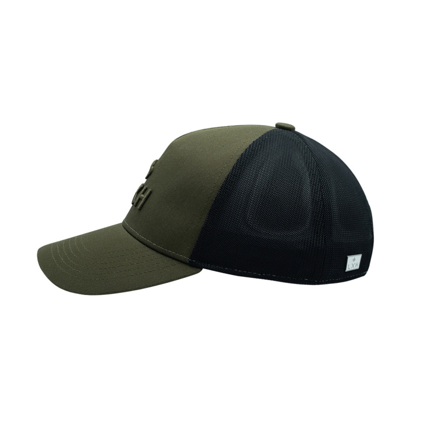 Casquette Mixte Trucker LXH ÉVASION Kaki et Noir Cloane Vannes LXHEVA2002