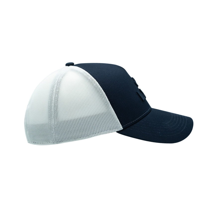 Casquette LXH Mixte Trucker ÉVASION Bleu Marine et Blanc Cloane Vannes LXHEVA2001