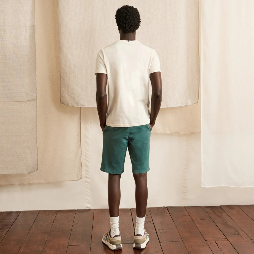 Short Homme Faguo SAULIEU Vert Cloane Vannes S25PA0105 GRE36