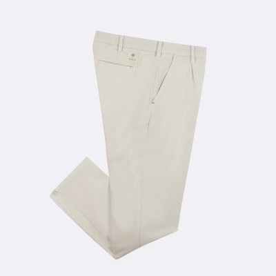 Pantalon Homme Faguo RUMILLY Ecru Cloane Vannes S25PA0104 ECR49