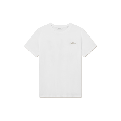 T-Shirt Homme Les Deux WILD FLOWER Blanc Cloane Vannes 1000218