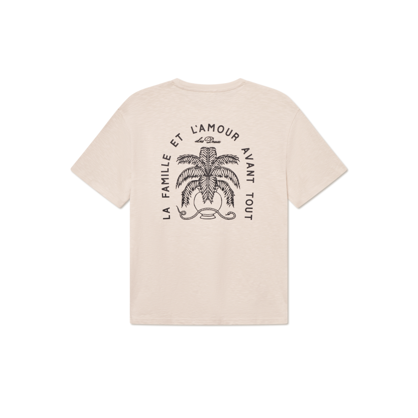 T-Shirt Les Deux Homme DIAZ Ecru Cloane Vannes 1000212