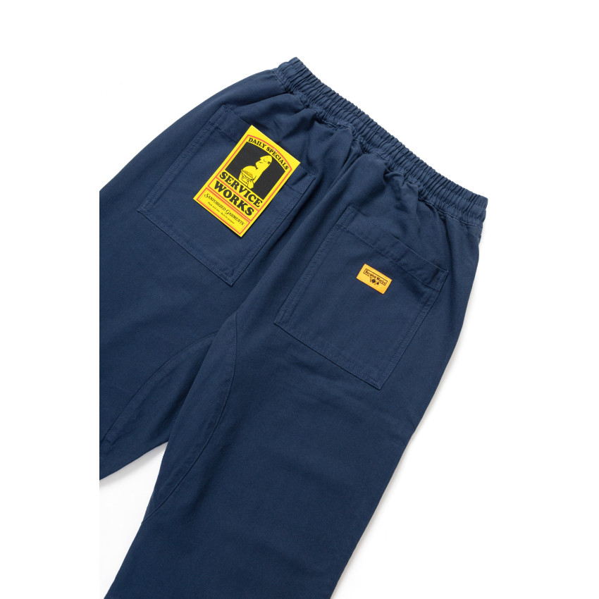 Pantalon Homme Service Works CANVAS CHEF Bleu Marine Cloane Vannes