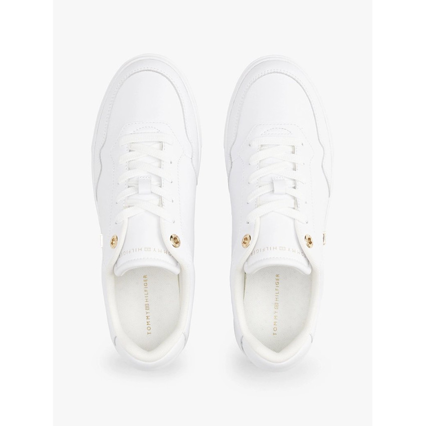 Baskets Femme Tommy Hilfiger ESSENTIAL ELEVATED Blanc Cloane Vannes FW0FW08758 0HT